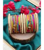 Multicolor bangles-and-bracelets