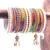 Multicolor bangles-and-bracelets