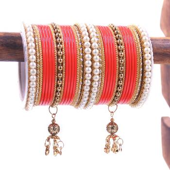 Orange bangles-and-bracelets 1