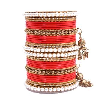 Orange bangles-and-bracelets 2