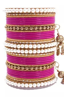 Pink bangles-and-bracelets