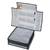 atorakushon    Satin Makeup Storage Box Travelling Vanity Cosmetic Toiletry Bag Necklace Organizer Jewellery Pouch Grey