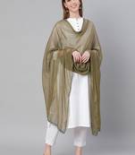 Saadgi Handmade cotton and Gotta Patti Dupatta