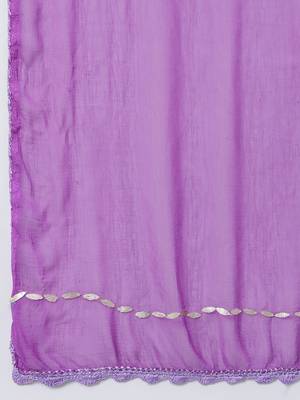 Saadgi Handmade cotton and Gotta Patti Dupatta 3