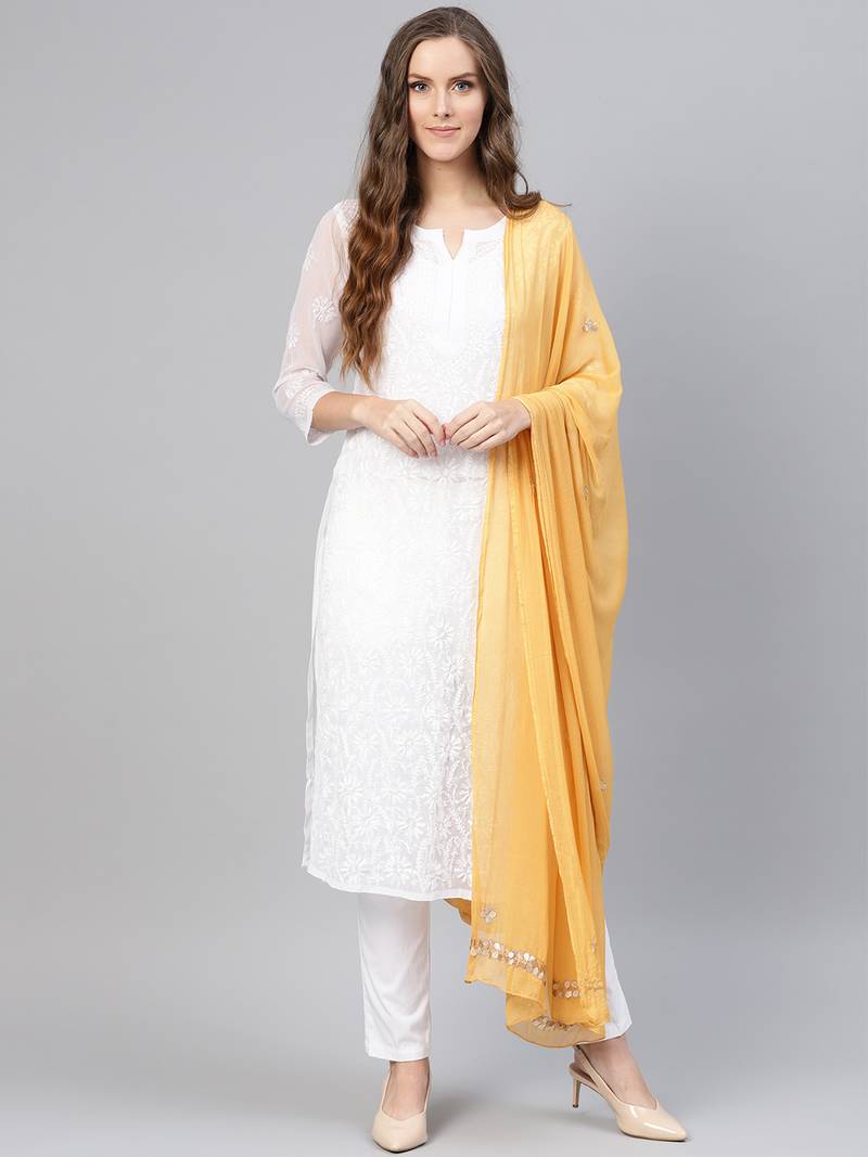 Saadgi Handmade Gotta Patti Dupatta
