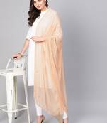 Saadgi Handmade cotton and Gotta Patti Dupatta