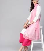 Saadgi Handmade cotton and Gotta Patti Dupatta