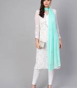 Saadgi Handmade cotton and Gotta Patti Dupatta