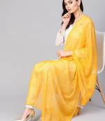 Saadgi Handmade cotton and Gotta Patti Dupatta