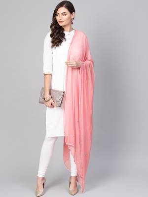 Saadgi Handmade cotton and Gotta Patti Dupatta 1