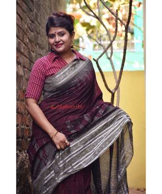 Coffee Mehndi Daali Scott Saree 6