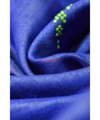 Blue Maroon Dolabedi Silk Saree 2
