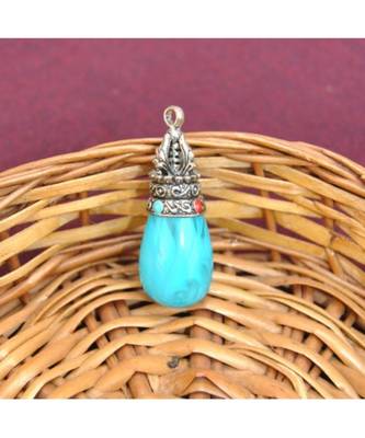 Blue Gemstone Pendant 1
