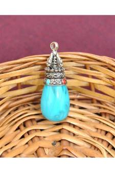 Blue Gemstone Pendant