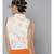 Peach & Purple Tie-Dye Sleeveless Jacket