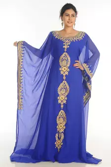 Shop Ethnic Maxi Abaya Moroccan Islamic Kaftan Beach Fancy Modern Floor Length Bell Sleeve For Women Dress