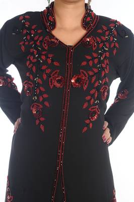 SALE !! Moroccan Islamic Kaftan Beach Fancy Modern Floor Length Bell Sleeve For Women Dress 3
