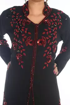 SALE !! Moroccan Islamic Kaftan Beach Fancy Modern Floor Length Bell Sleeve For Women Dress