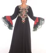 SALE !! Dubai Moroccan Islamic Kaftan Beach Fancy Modern Floor Length Bell Sleeve For Women Dress