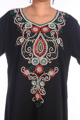 SALE !! Moroccan Islamic Kaftan Beach Fancy Modern Floor Length Bell Sleeve For Women Dress 3