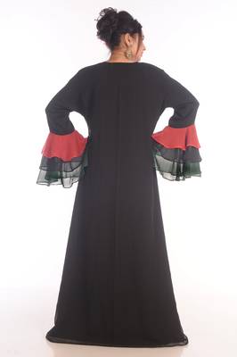 SALE !! Moroccan Islamic Kaftan Beach Fancy Modern Floor Length Bell Sleeve For Women Dress 6