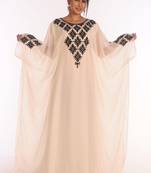 Ethnic Maxi Abaya Moroccan Islamic Vary Fancy Kaftan Beach Fancy Modern Floor Length Bell Sleeve For Women Dress