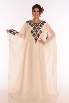 Ethnic Maxi Abaya Moroccan Islamic Vary Fancy Kaftan Beach Fancy Modern Floor Length Bell Sleeve For Women Dress 2