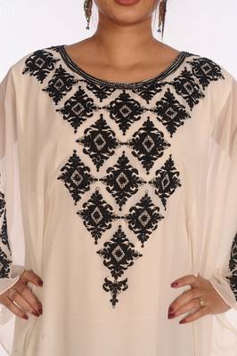 Ethnic Maxi Abaya Moroccan Islamic Vary Fancy Kaftan Beach Fancy Modern Floor Length Bell Sleeve For Women Dress 3