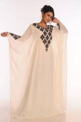 Ethnic Maxi Abaya Moroccan Islamic Vary Fancy Kaftan Beach Fancy Modern Floor Length Bell Sleeve For Women Dress 4
