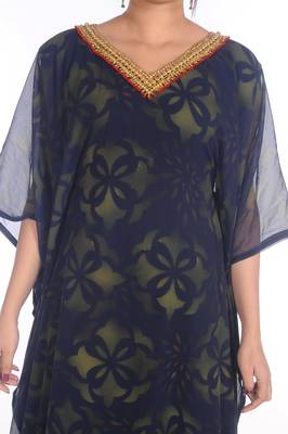 Exclusive Maxi Abaya Moroccan Islamic Kaftan Beach Fancy Modern Floor Length Bell Sleeve For Women Dress 3
