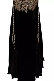 Shop Ethnic Maxi Abaya Moroccan Islamic Kaftan Beach Fancy Modern Floor Length Bell Sleeve For Women Dress