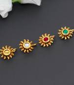 Multicolor nose-ring