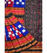 BLUE RED BICHITRAPURI saree
