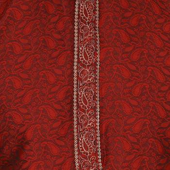 Royal Kurta Men's Dupion Silk Hineck Kurta Churidar 2