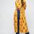 Fashion Kreza Crop Shrug Printed Kurti for Women Crop Top Style Kurta (Yellow)