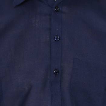 Royal Kurta Men's Silk Blend Solid Kurta Pyjama 3