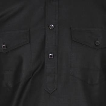 Royal Kurta Men's Silk Blend Solid Kurta Pyjama 3