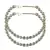 White Crystal Anklets