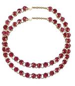 Pink Crystal Anklets