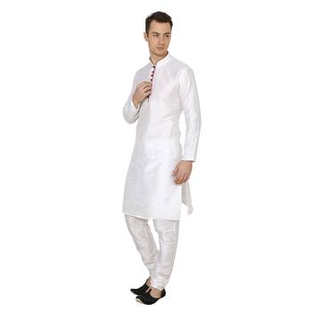 Royal Kurta Men's Cotton Silk Kurta Churidar 2