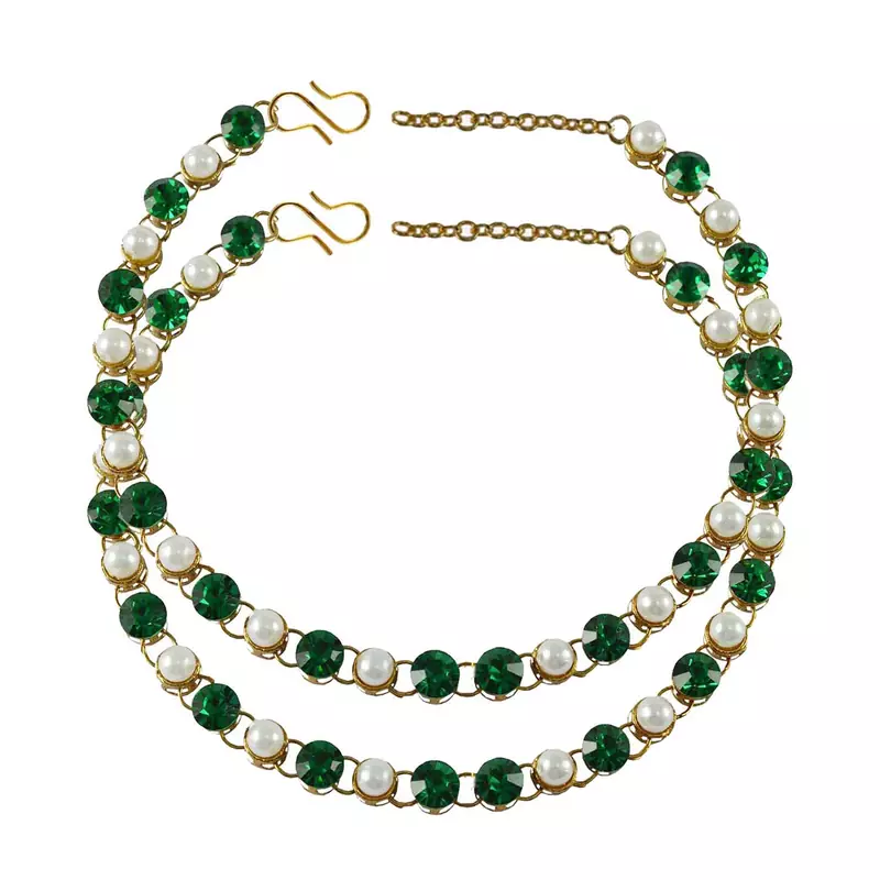 Multicolor Crystal Anklets