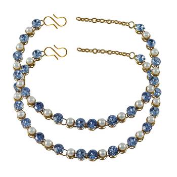 Multicolor Crystal Anklets 1