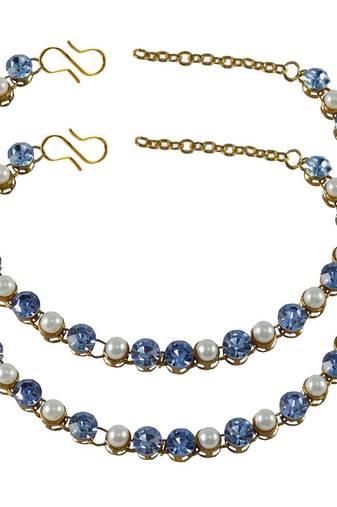 Multicolor Crystal Anklets