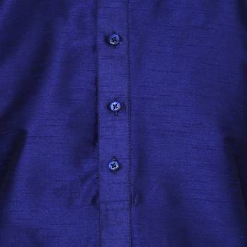 Royal Kurta Men's Dupion Silk Kurta Pyjama Set 4