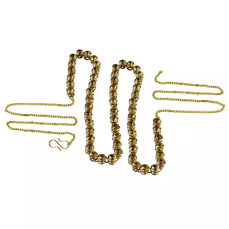 Gold Crystal Waist-Belt