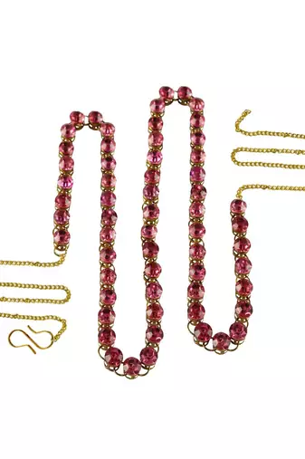 Pink Crystal Waist-Belt