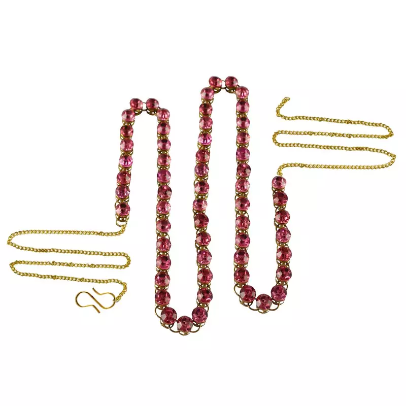 Pink Crystal Waist-Belt