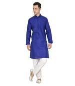 Royal Kurta Men's Linen Pathani Suit