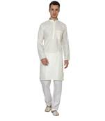 Royal Kurta Men's Linen Pathani Suit