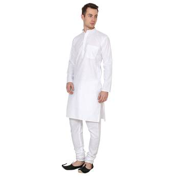 Royal Kurta Men's Cotton Linen Kurta Pyjama 3